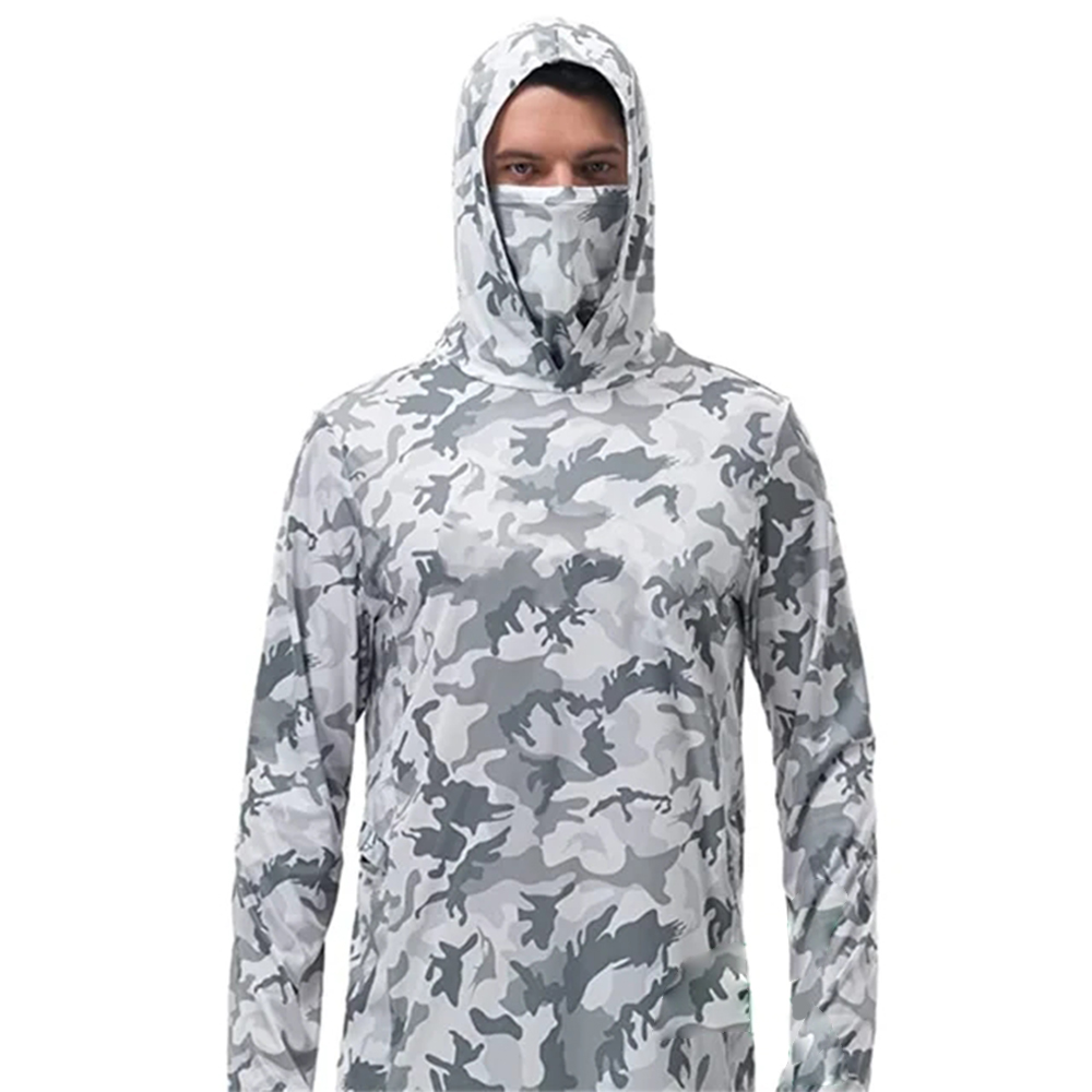 Summer Clothing Essentials - Summer Fishing Hoodies Men Jersey camouflage