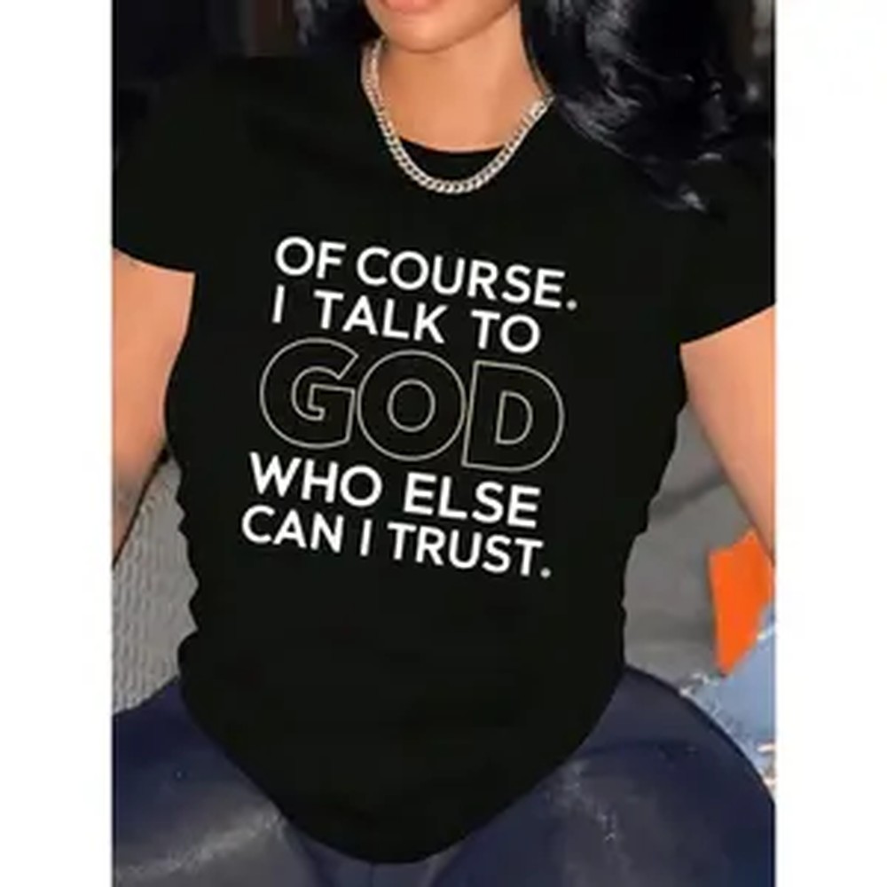 Summer Clothing Deals - Casual short-sleeve T-shirt with a thick