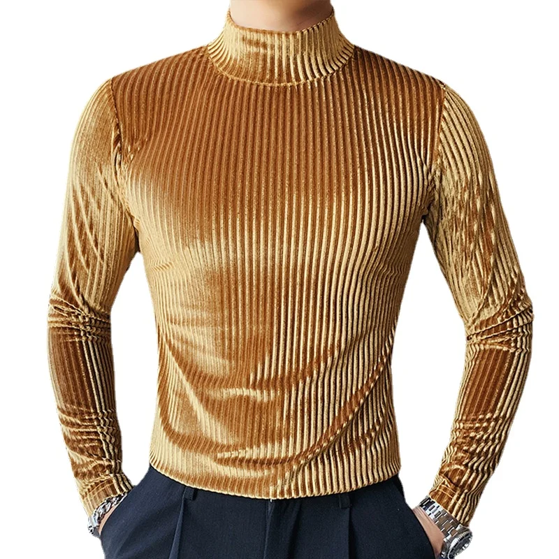 2026 New Gold Velvet T-Shirt M - Summer Clothing Trends For Men 2026 review and price
