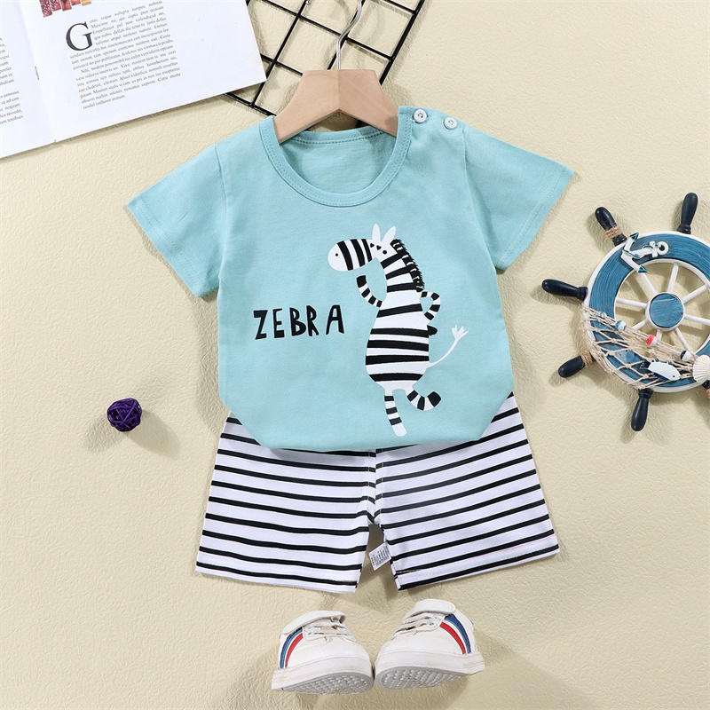 Cotton Tees+Shorts 2-piece Tra - Summer Clothing Toddler review and price