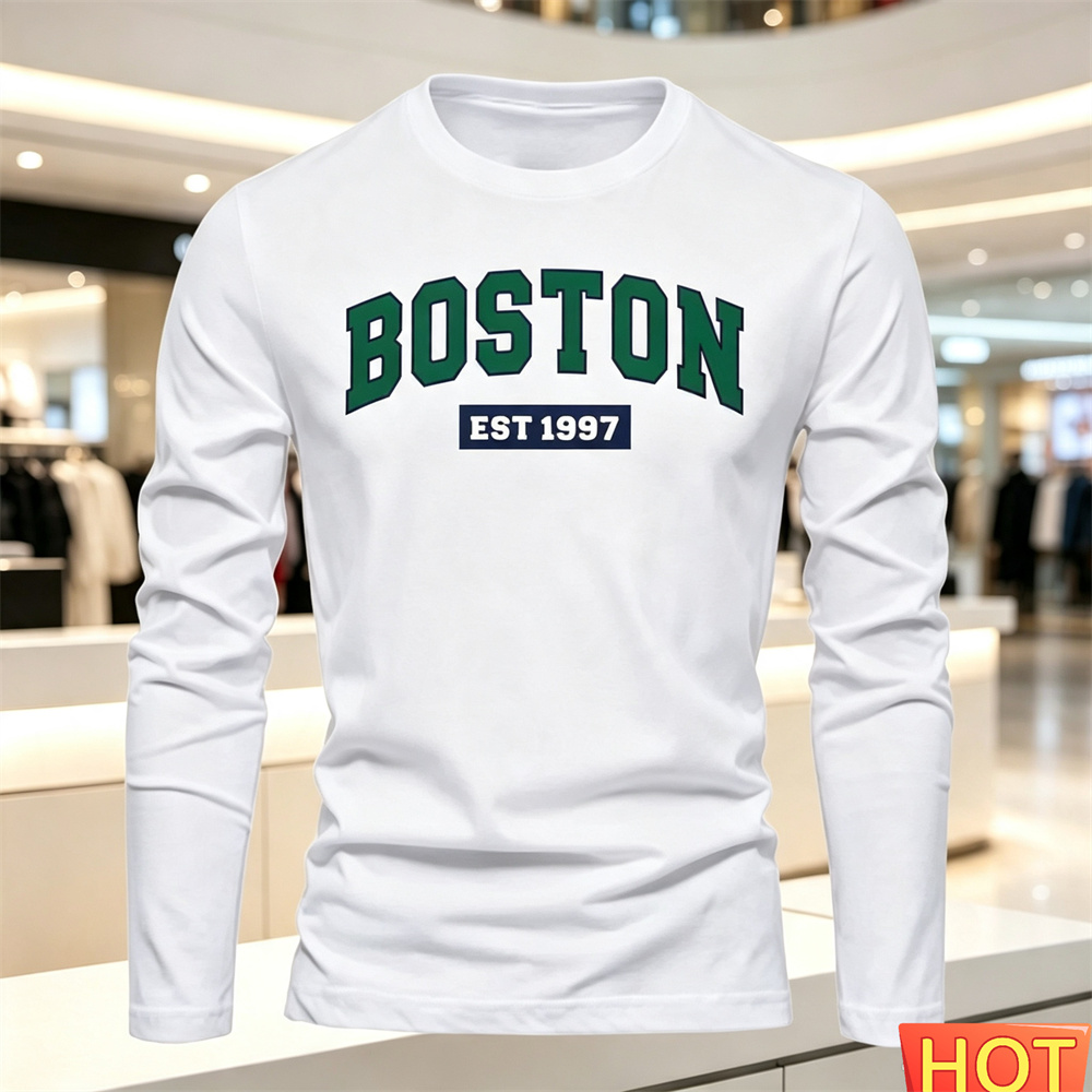Autumn Summer Men's long sleev - Summer Clothing Essentials review and price