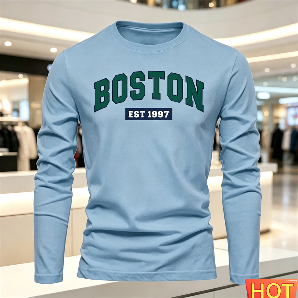 Autumn Summer Men's long sleev - Summer Clothing Essentials review and price