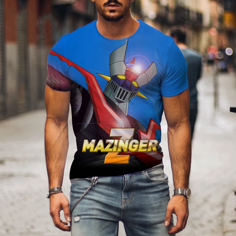 2026 Mazinger Z Anime Mecha 3D - Summer Clothing Over 50 review and price