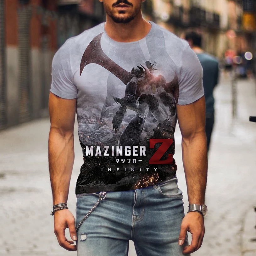 2026 Mazinger Z Anime Mecha 3D - Summer Clothing Over 50 review and price