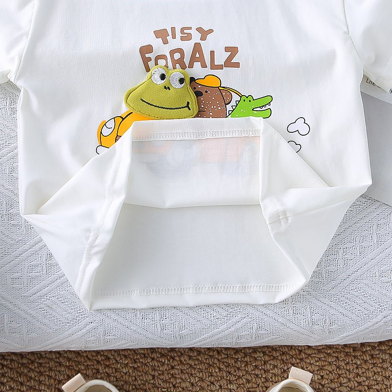 Baby Boy 2PCS Cartoon Outfit 3 - Summer Clothing Essentials review and price