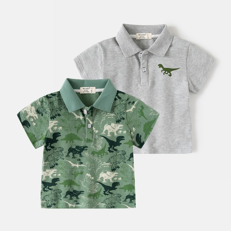 Boys Summer Short Sleeve Polo  - Summer Clothing Toddler review and price