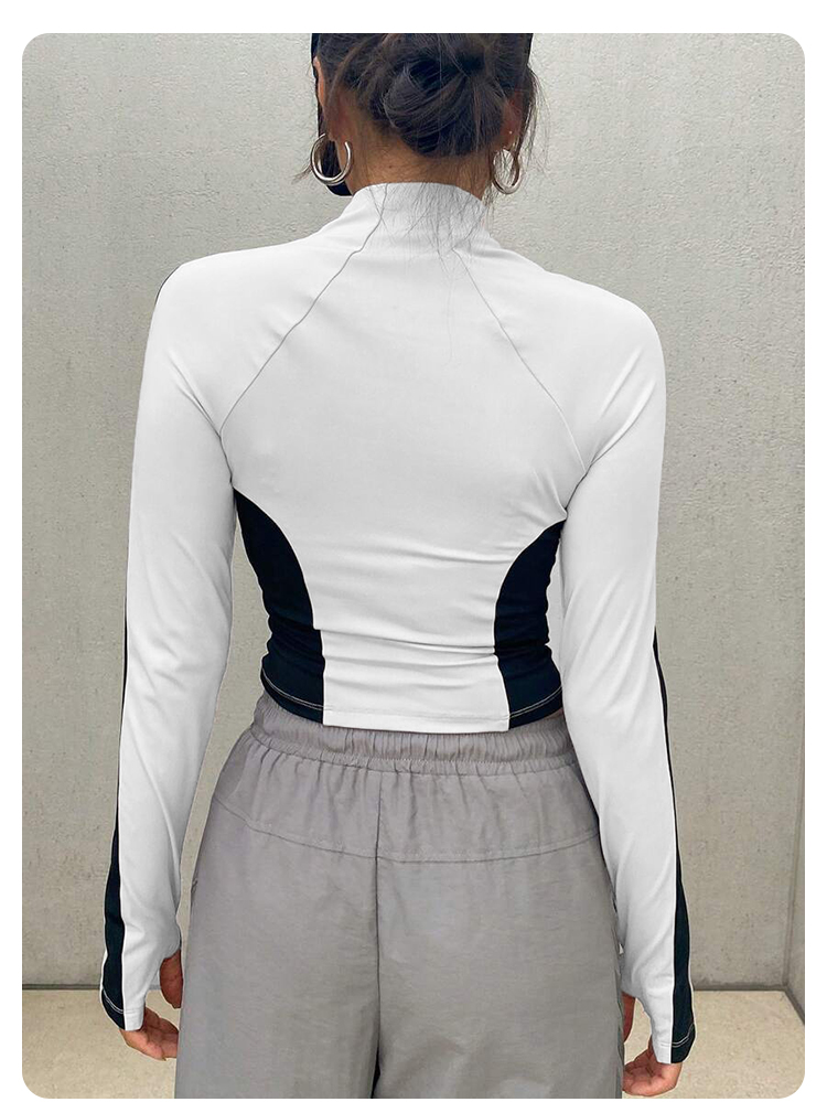 Yoga Clothes Stand Up Collar J - Summer Clothing Essentials review and price