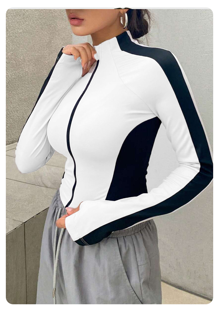 Yoga Clothes Stand Up Collar J - Summer Clothing Essentials review and price