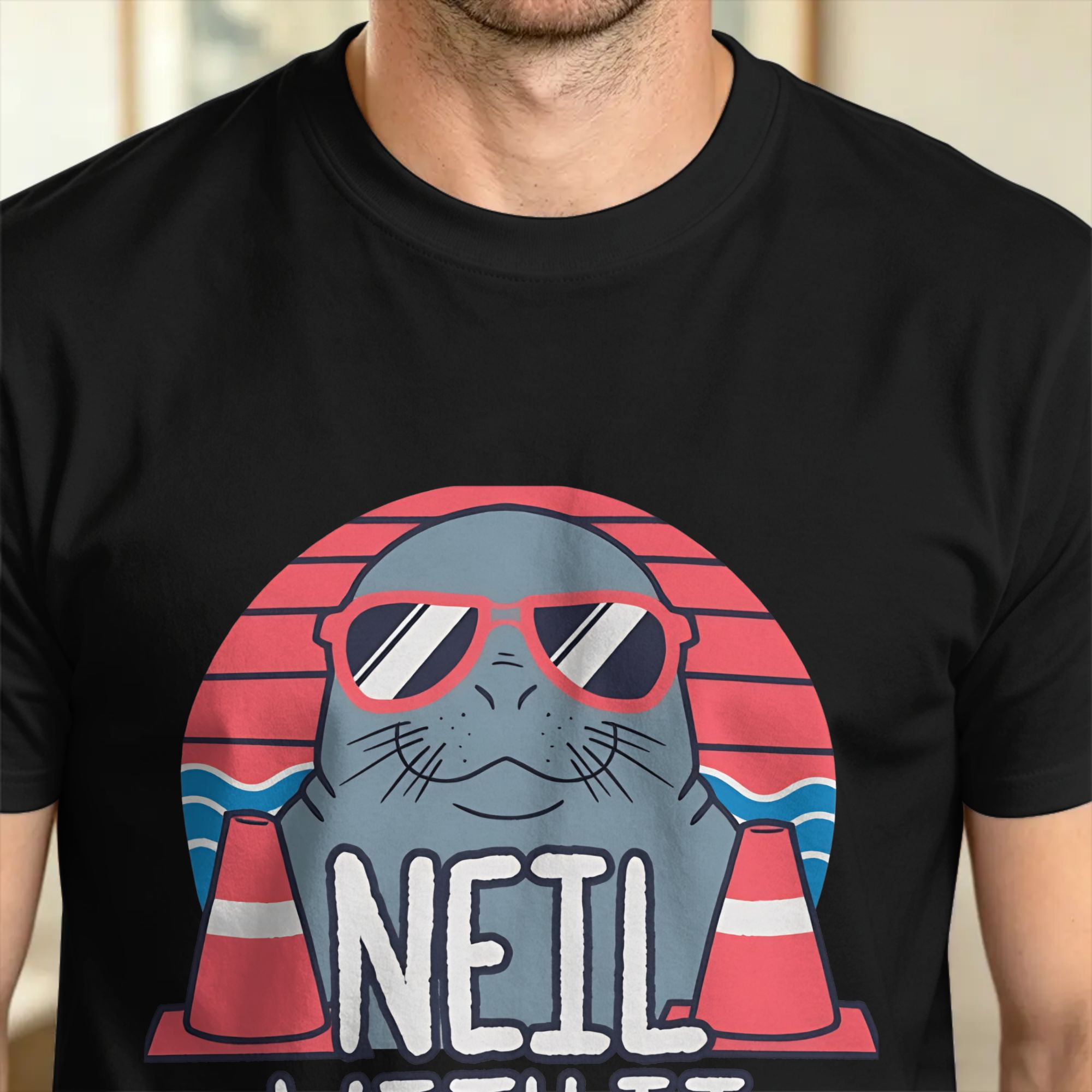 Neil the Seal Deal With It T-S - Summer Clothing Deals review and price