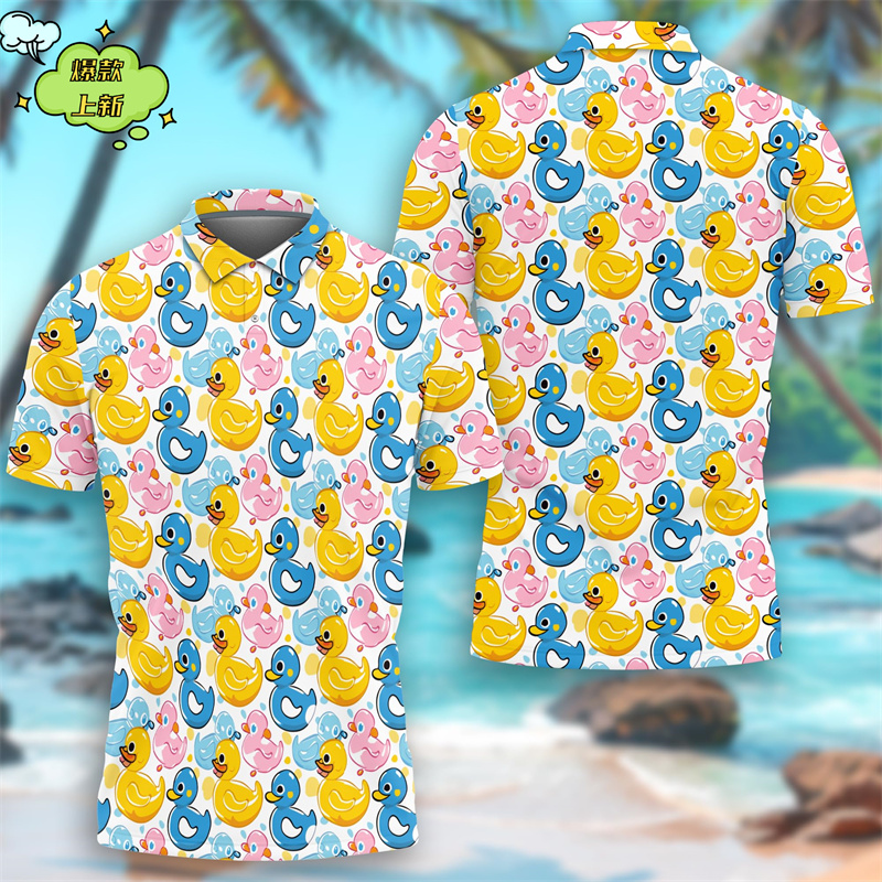 Cute Yellow Duck 3D Printing P - Summer Duck Clothing review and price