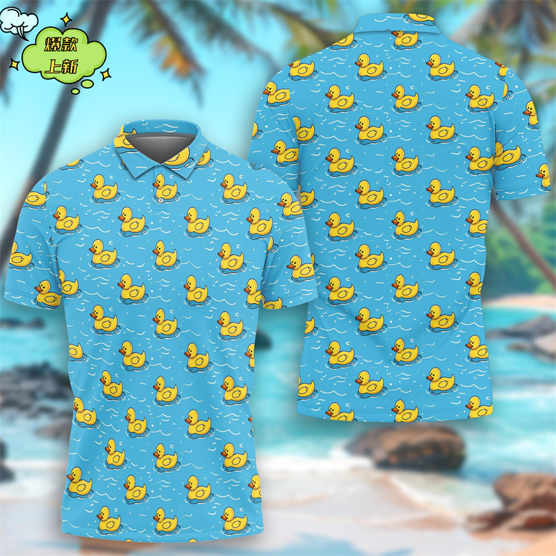 Cute Yellow Duck 3D Printing P - Summer Duck Clothing review and price